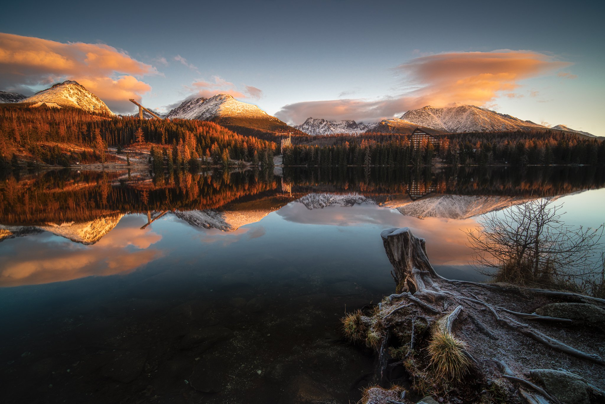 #slovakia, #lake, #tatry, #tatra, #mountains, #winter, #snow, #reflection, #reflections, #landscape, Tomek Kosieradzki