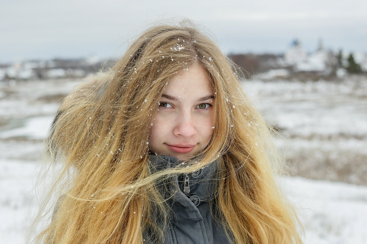 портрет суздаль снег, Дмитрий Алексеев