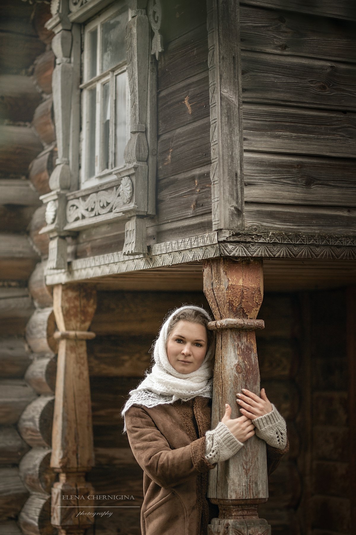 деревня, девушка, деревенская девушка, женщина, женский портрет, село, Елена Чернигина