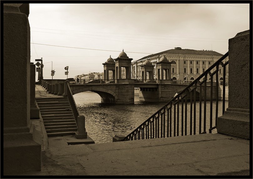 петербург, фонтанка, ломоносовский мост, весна, Kirill Shapovalov