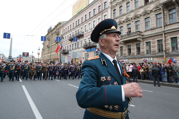 9 мая, санкт-петербург, шествие, ветераны, Астапкович Владимир