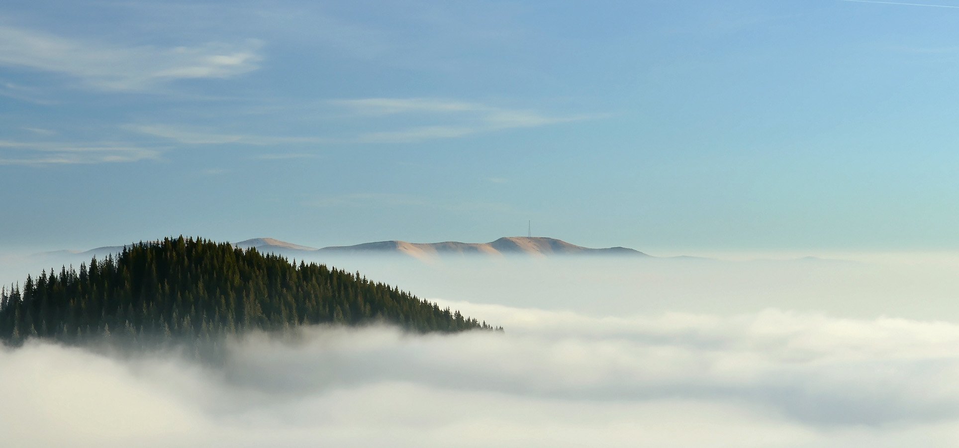 облака, горы, карпаты, хребты, туман,, Plishko Andriy