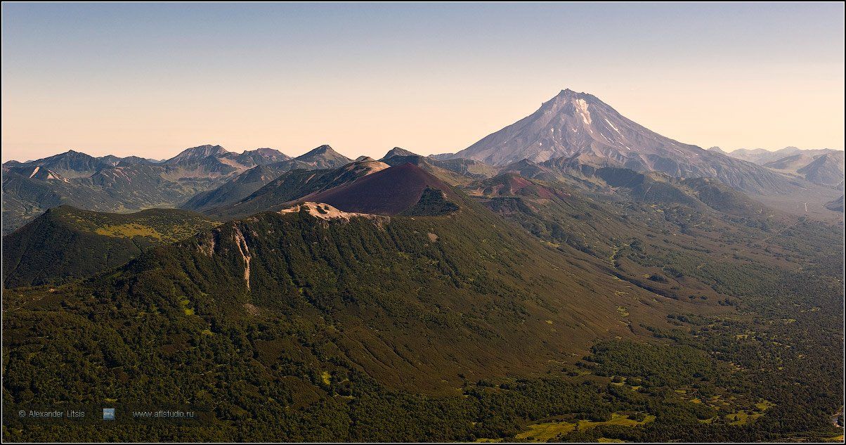 горы,вершины,вулкан,вилючинский,камчатка, Александр Лицис