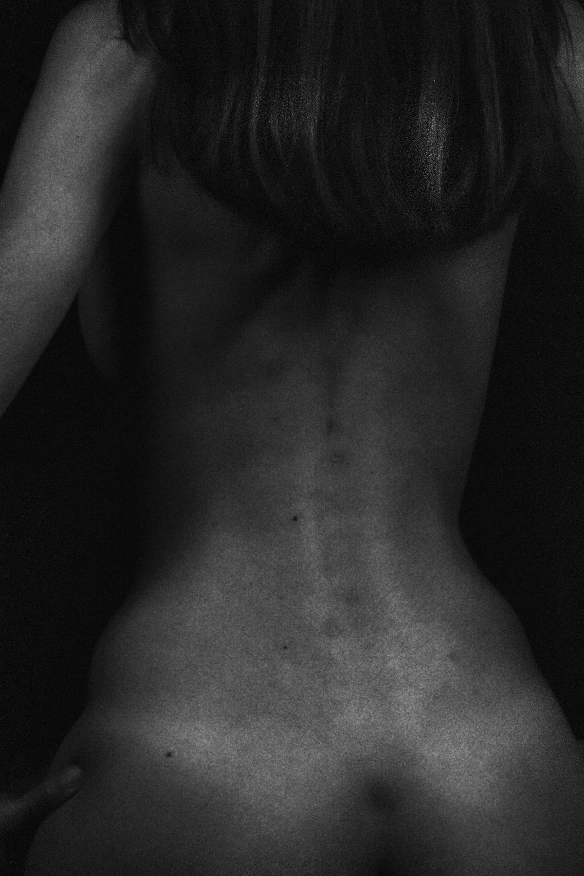 body nude woman blackandwhite, Maria Neohoriti