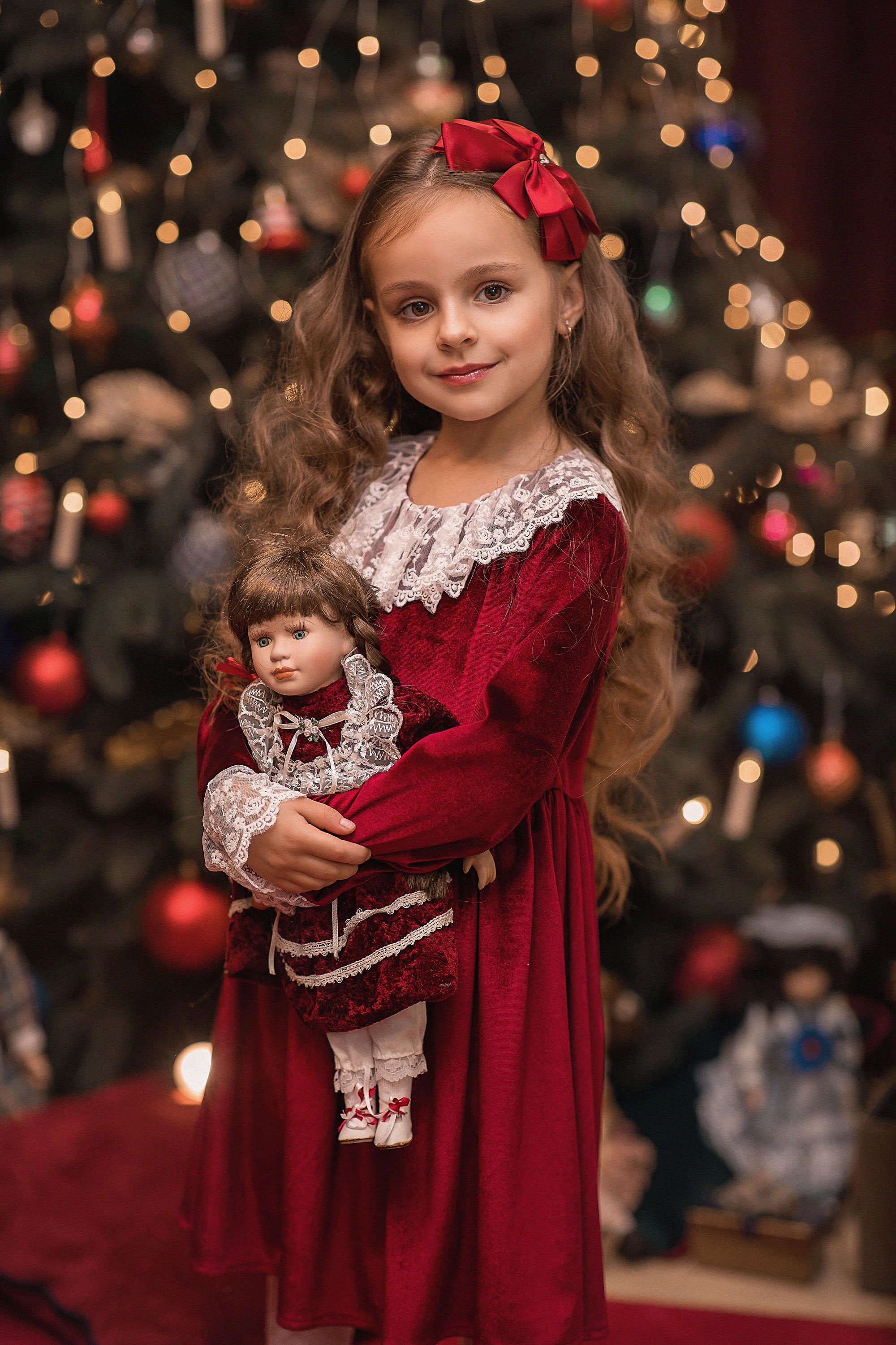 фотограф Одесса, новый год, портрет, детский портрет, куклы, детский фотограф, Александра Пименова