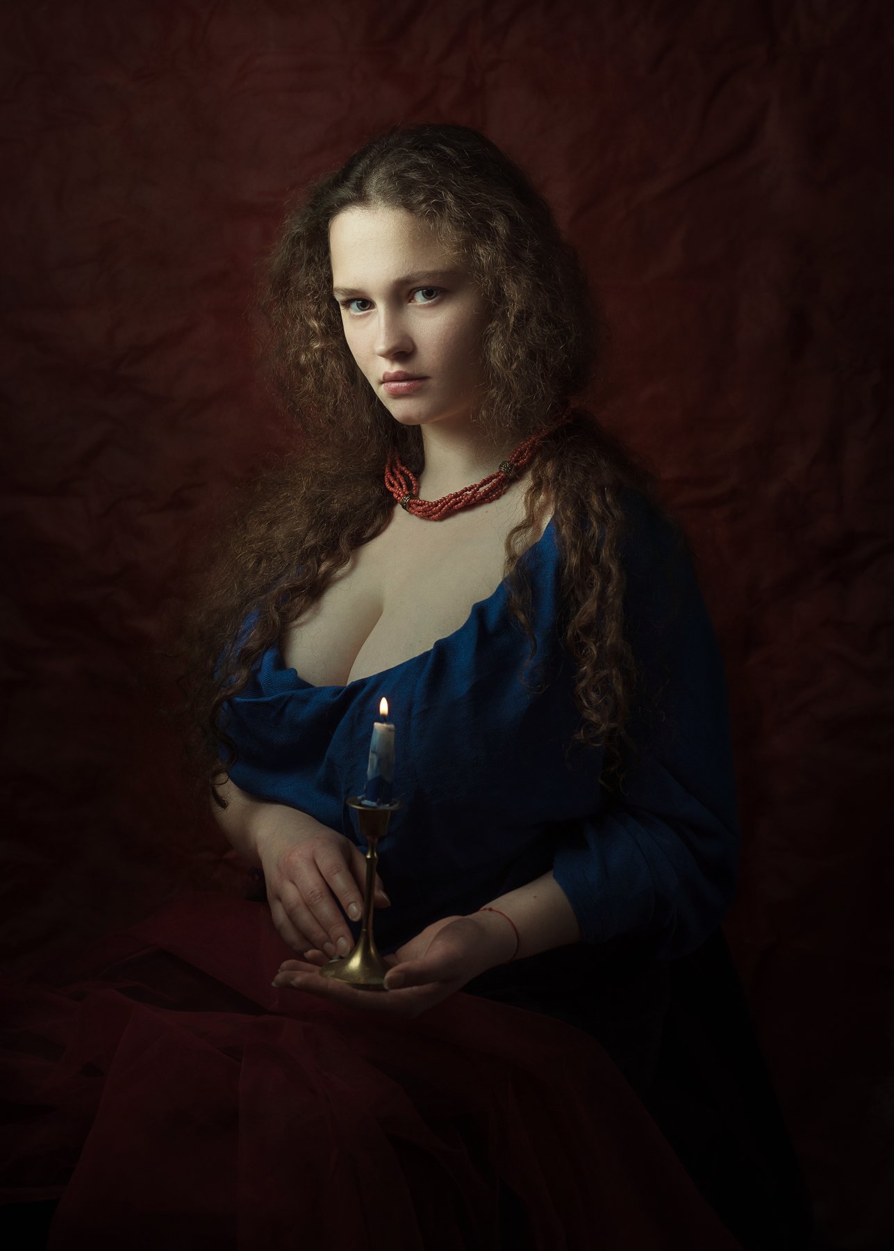 портрет , взгляд ,красивая девушка , цвет ,волосы , красивые губы ,нежность , таинственность, Natalia Kholodova