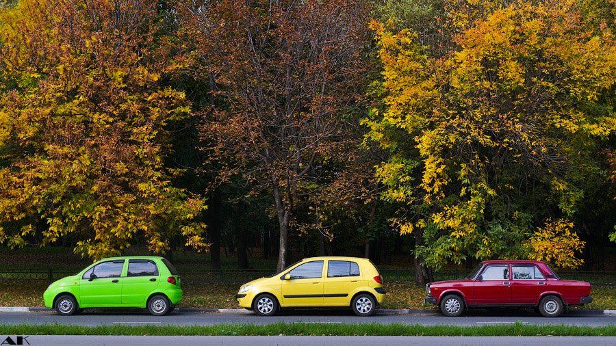 traffic, car, green, yellow, red, Колбая Александр