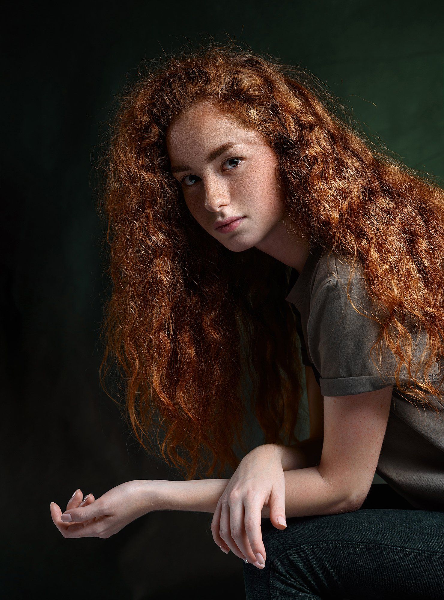 #взгляд #sight #портрет #redhead #portrait #portraitphotography #рыжая #рыжик, Борис Тменов