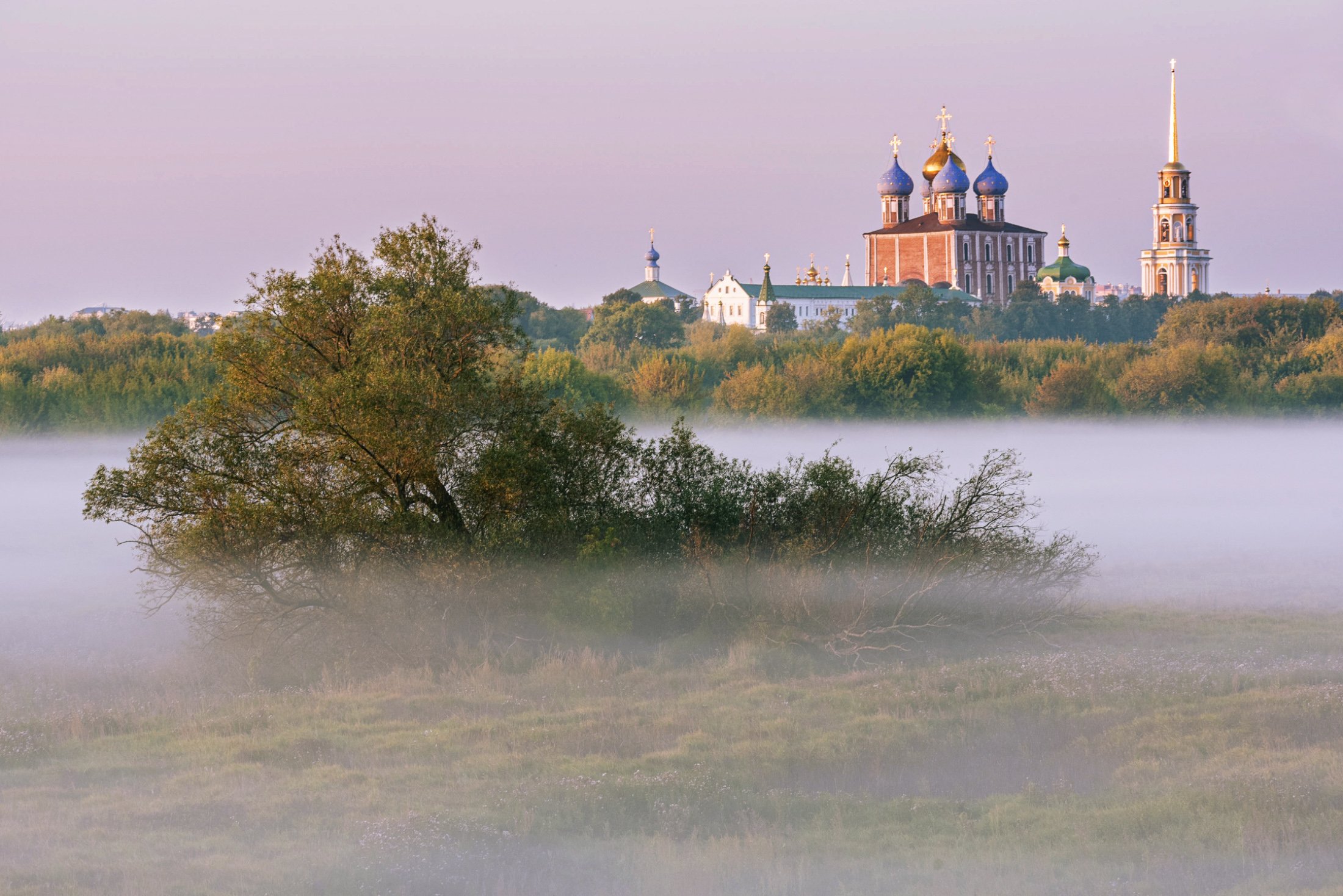 кремль, утро, туман, Владимир Штыриков