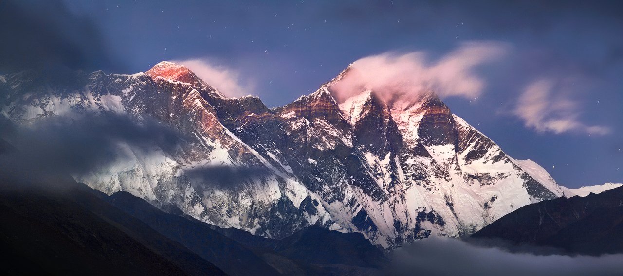 гималаи, эверест, лхотцзе, горы, непал, Сергей Макурин