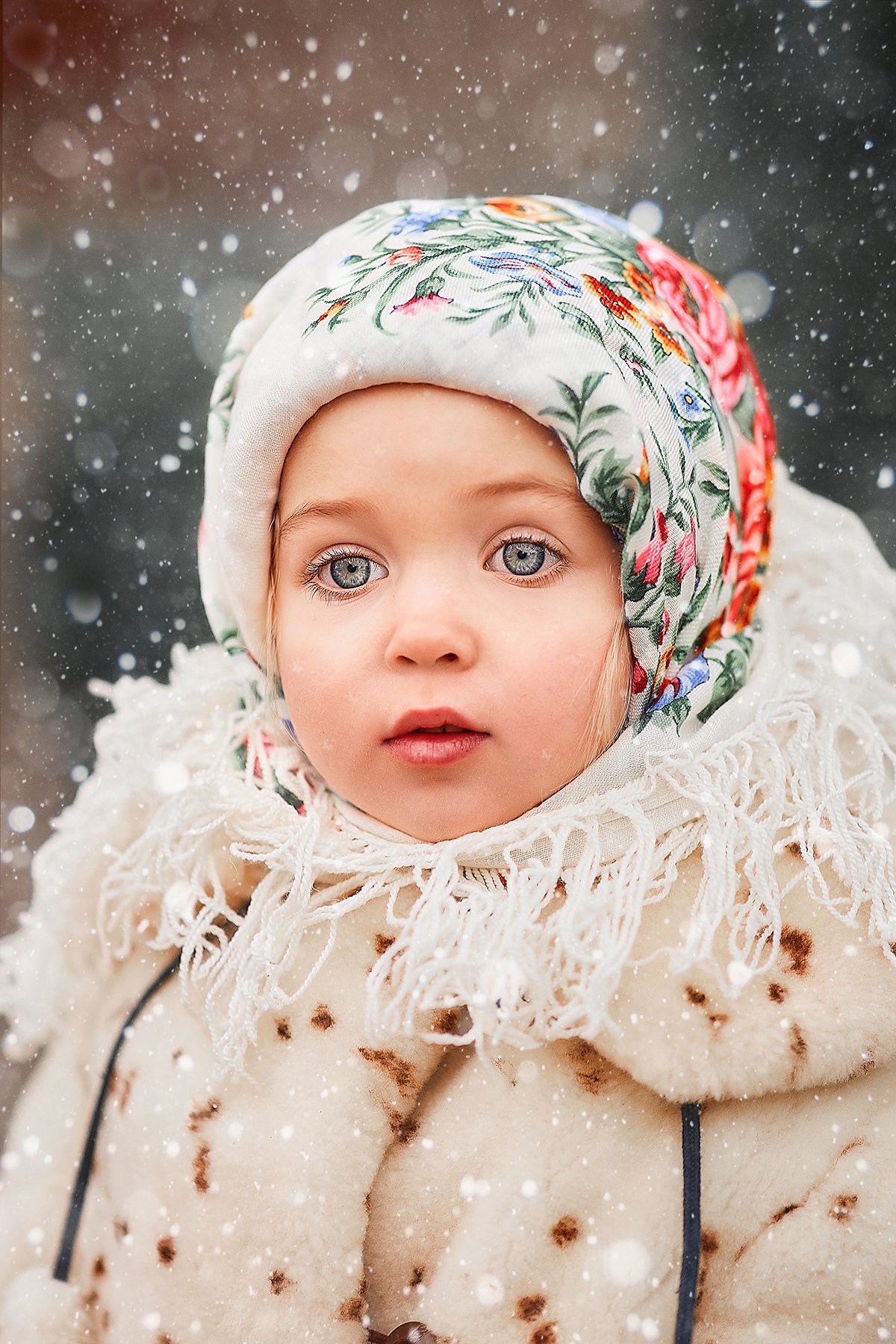 детский портрет, детская фотографий,  красавица, зима , русская красавица, советский ребенок, дети модели, Анастасия Чупико