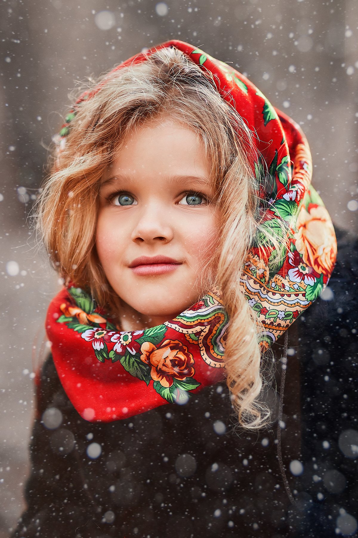 детский портрет, детская фотографий,  красавица, зима , русская красавица, советский ребенок, дети модели, Анастасия Чупико