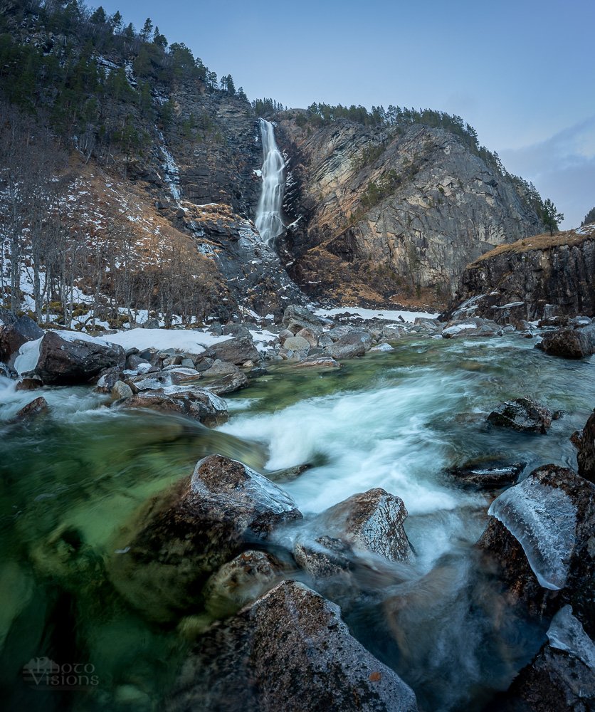 mountains,waterfall,long exposure,panorama,norway,norwegian,scandinavia,falls, Adrian Szatewicz