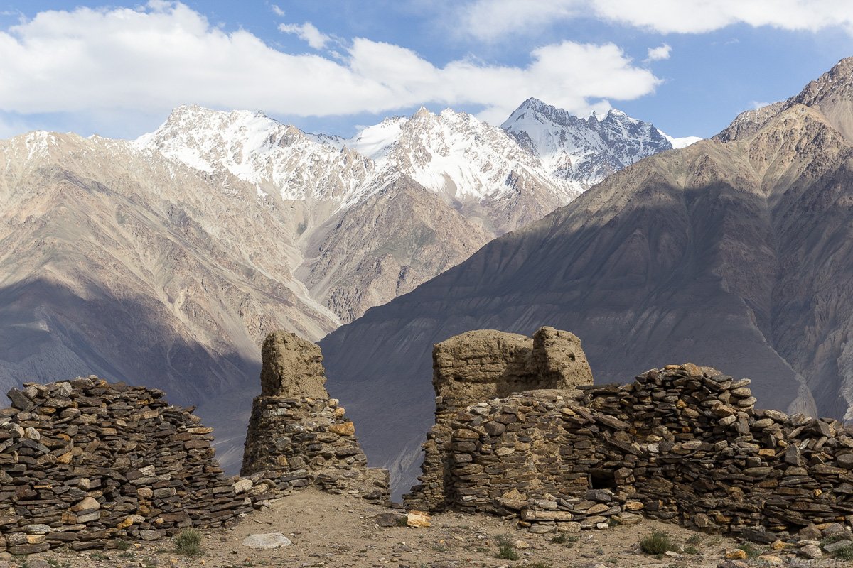 таджикистан, ваханская долина, памир, вахан, история, руины, Алексей Медведев