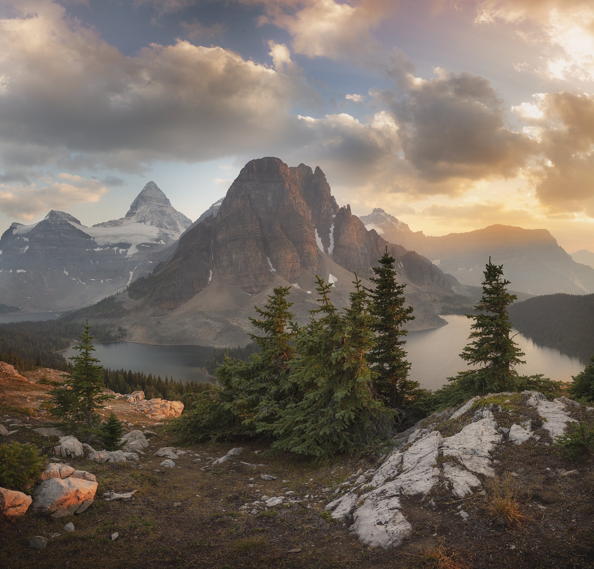 assiniboine, rockies, mountains, горы, канада, Evgeny Chertov