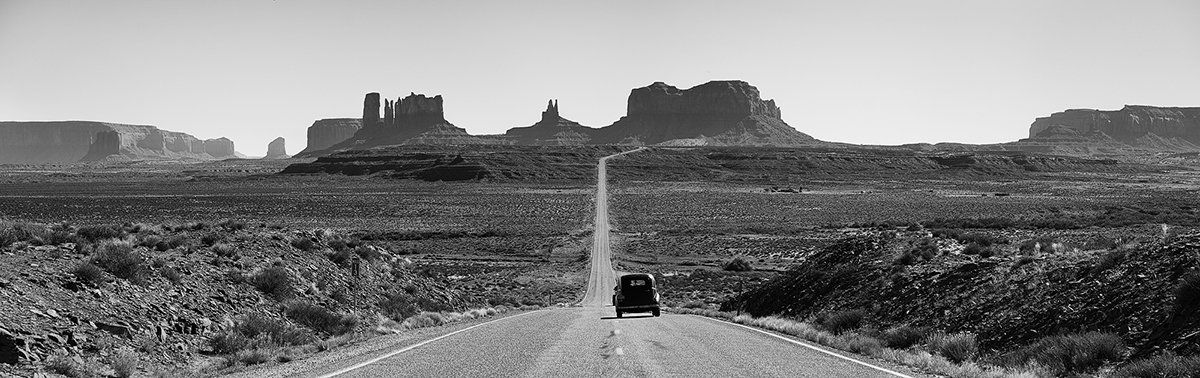 monument, valley, usa, road, oldtimer, Сергей Кузнецов