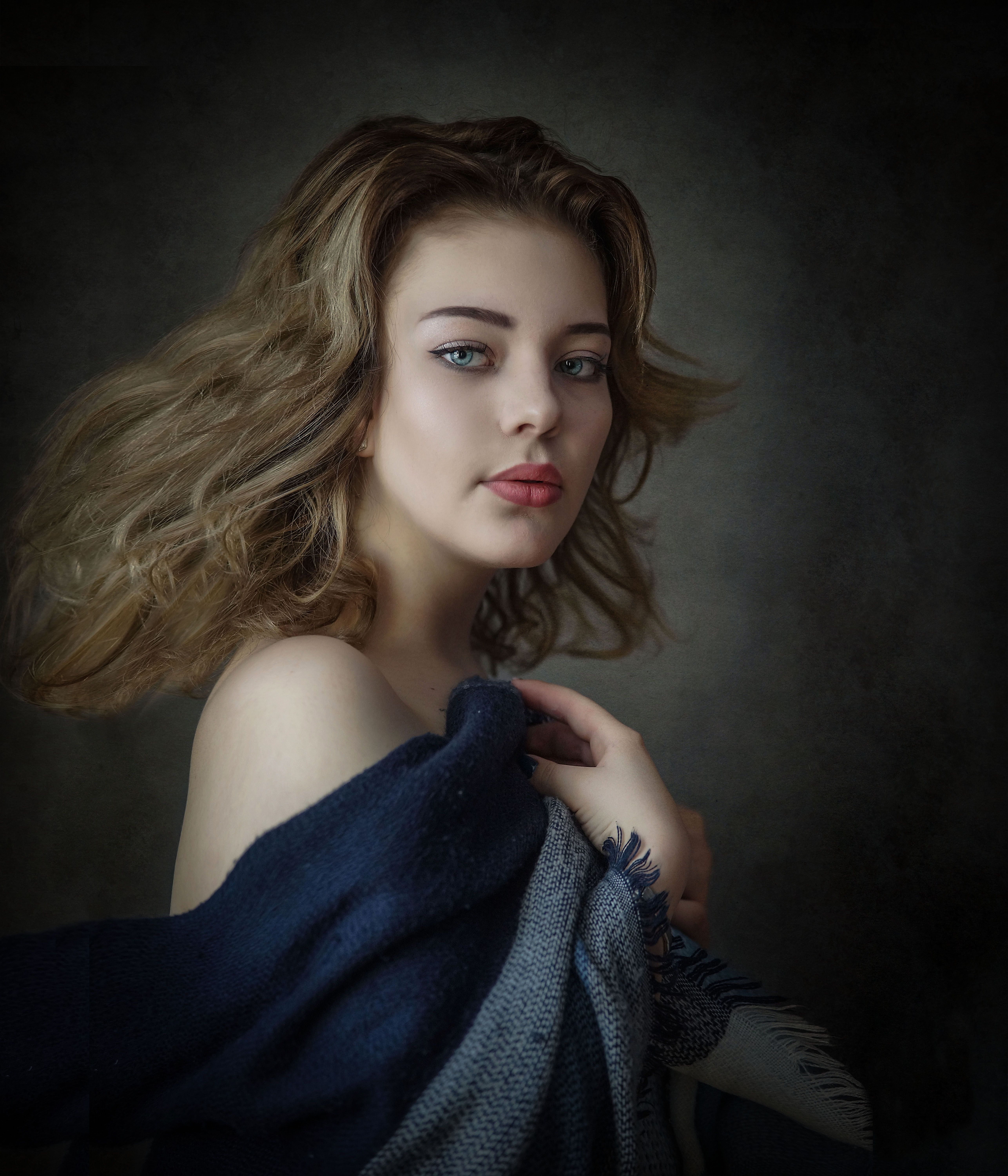 девушка, портрет, Илья Филимошин
