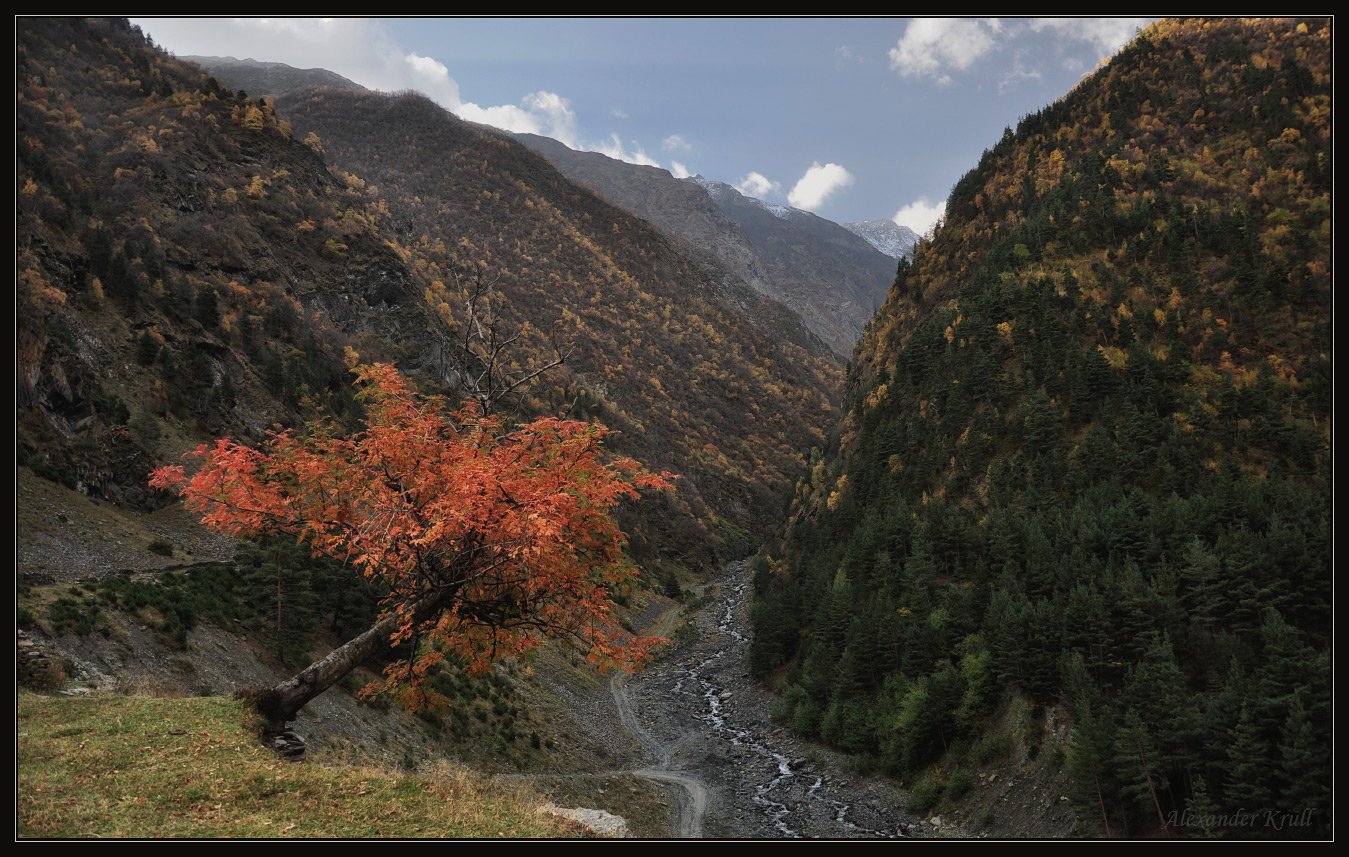 горы, осень, дагестан, Александр Круль