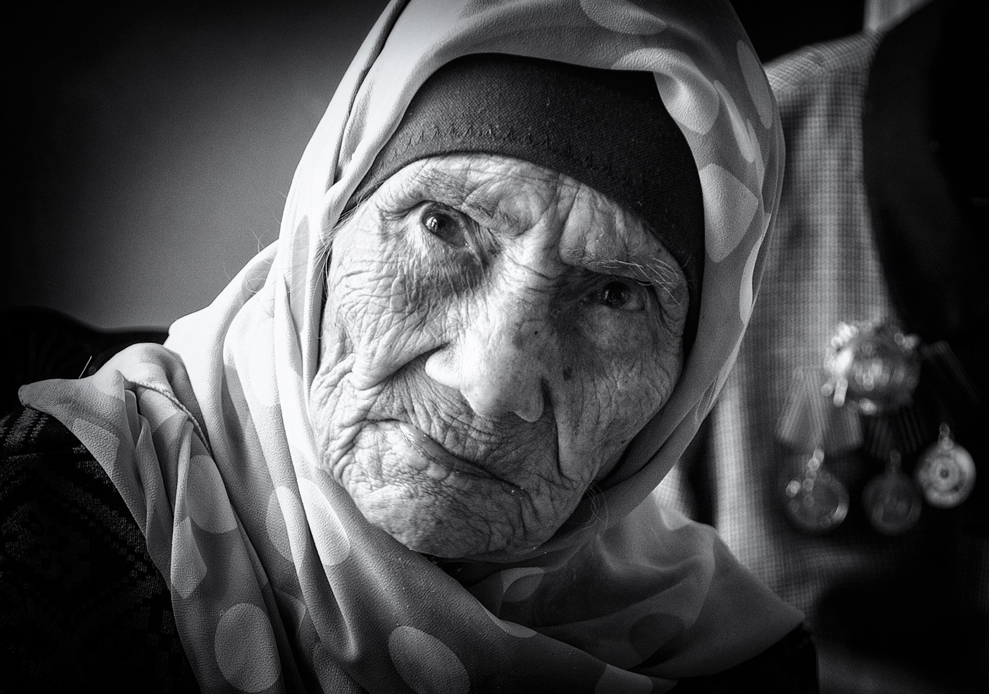 портрет,бабушка,взгляд,память,ветеран,награды, Тамара Андреева