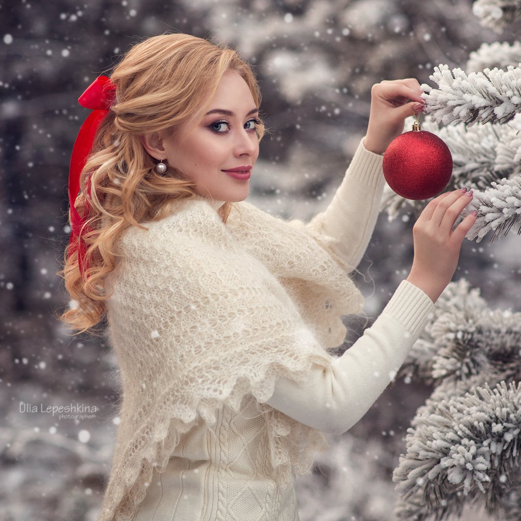 зимняя фотосессия новый год волшебная сказка, Юлия Лепёшкина