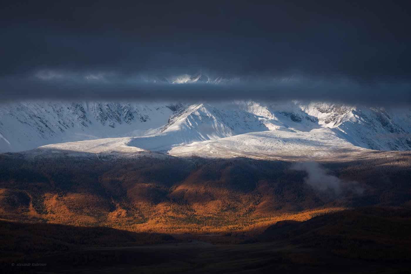 алтай,закат,осень, Александр Кукринов