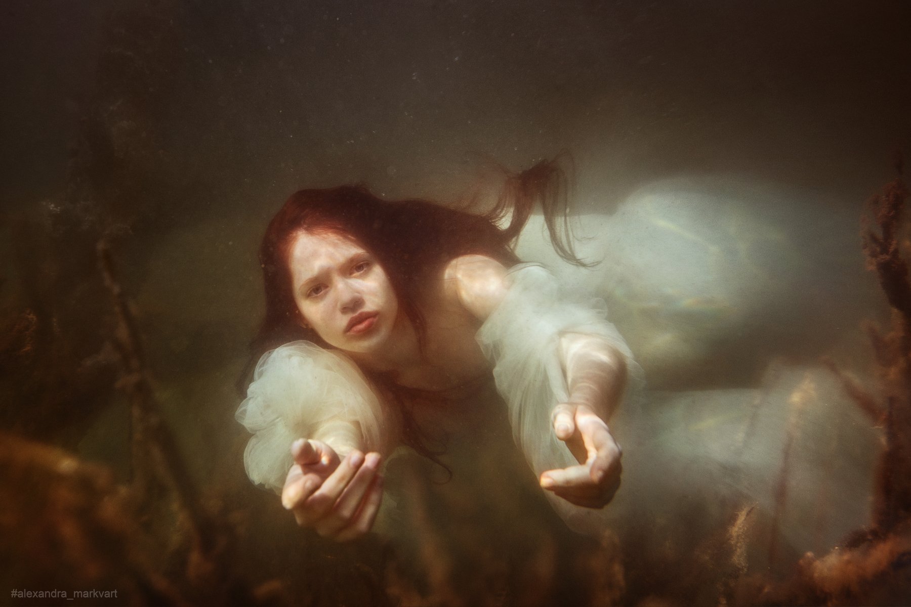 mermaid. under the water, Александра Маркварт