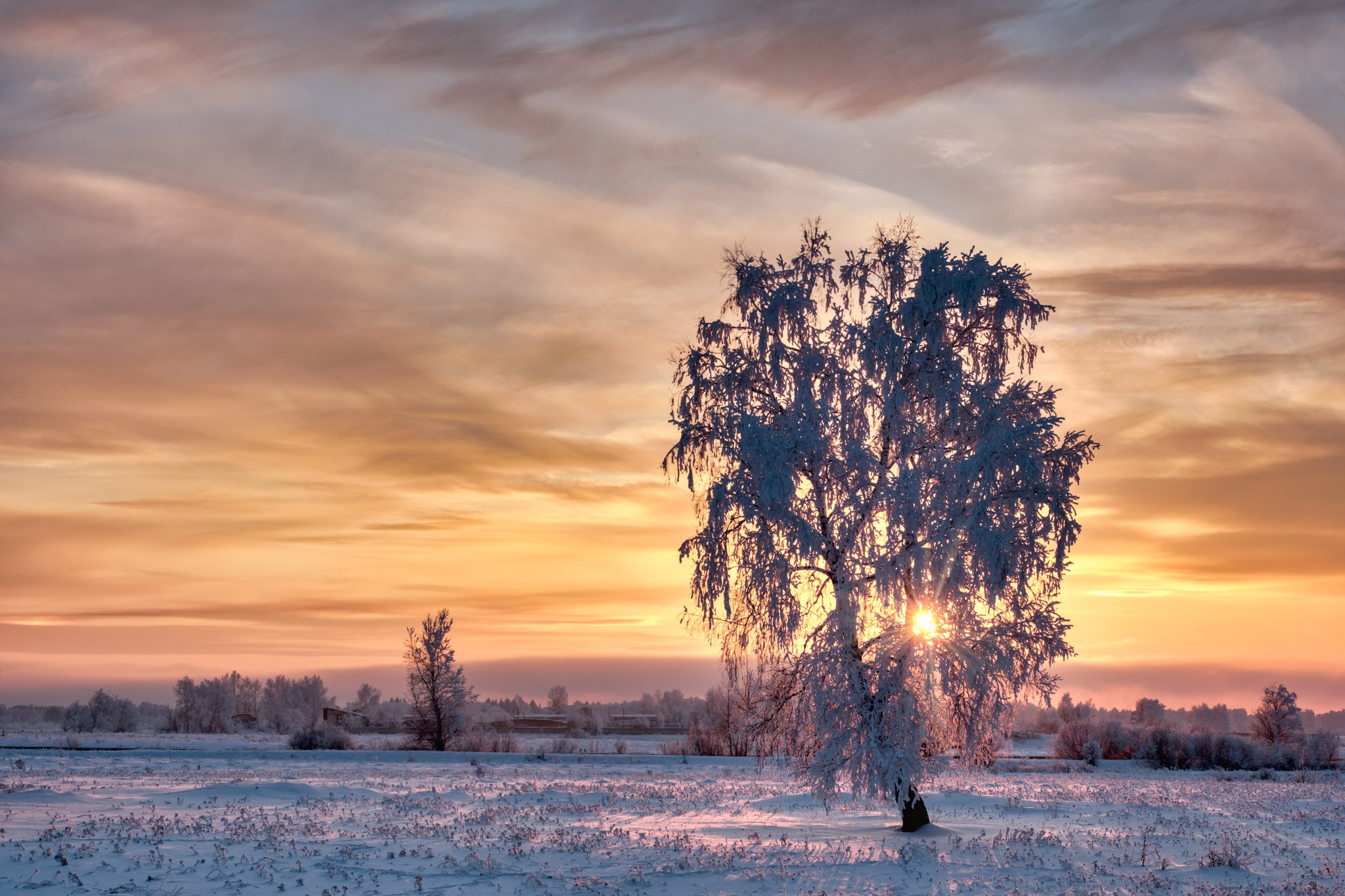 зима, зимний пейзаж, пейзаж ,снег, мороз, winter/, Константин Леонтьев