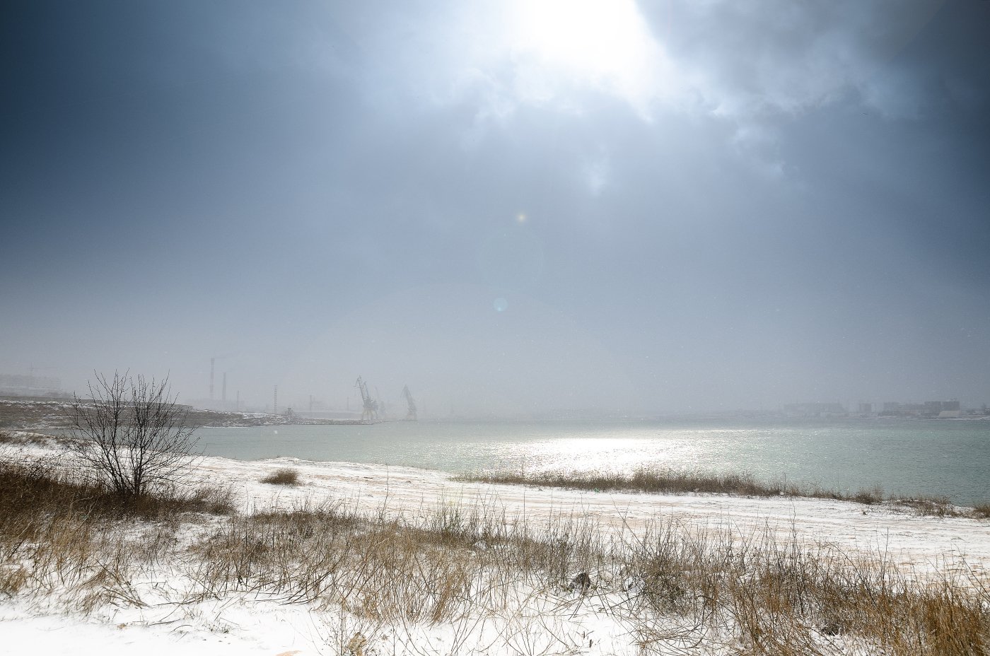 Севастополь, февраль, снег, море, -Freeman-