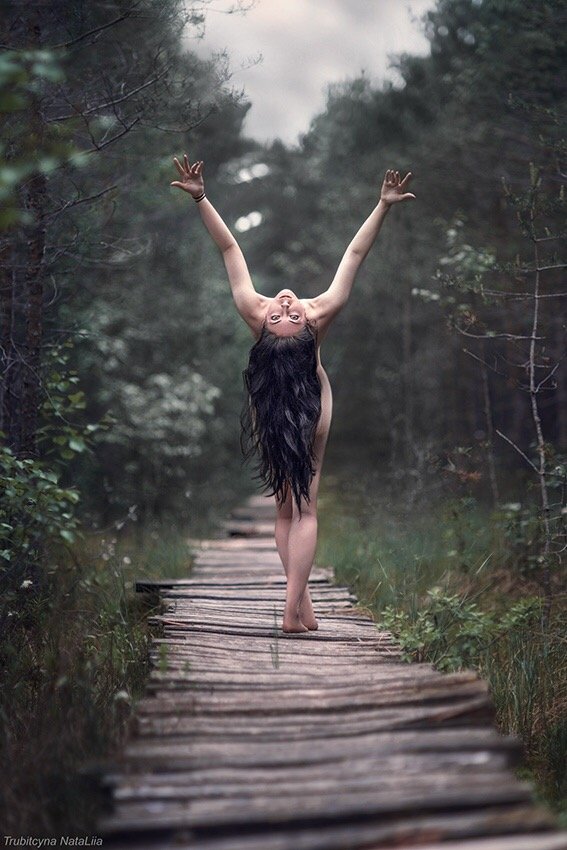 ведьма, лес, танец, Наталия Трубицына