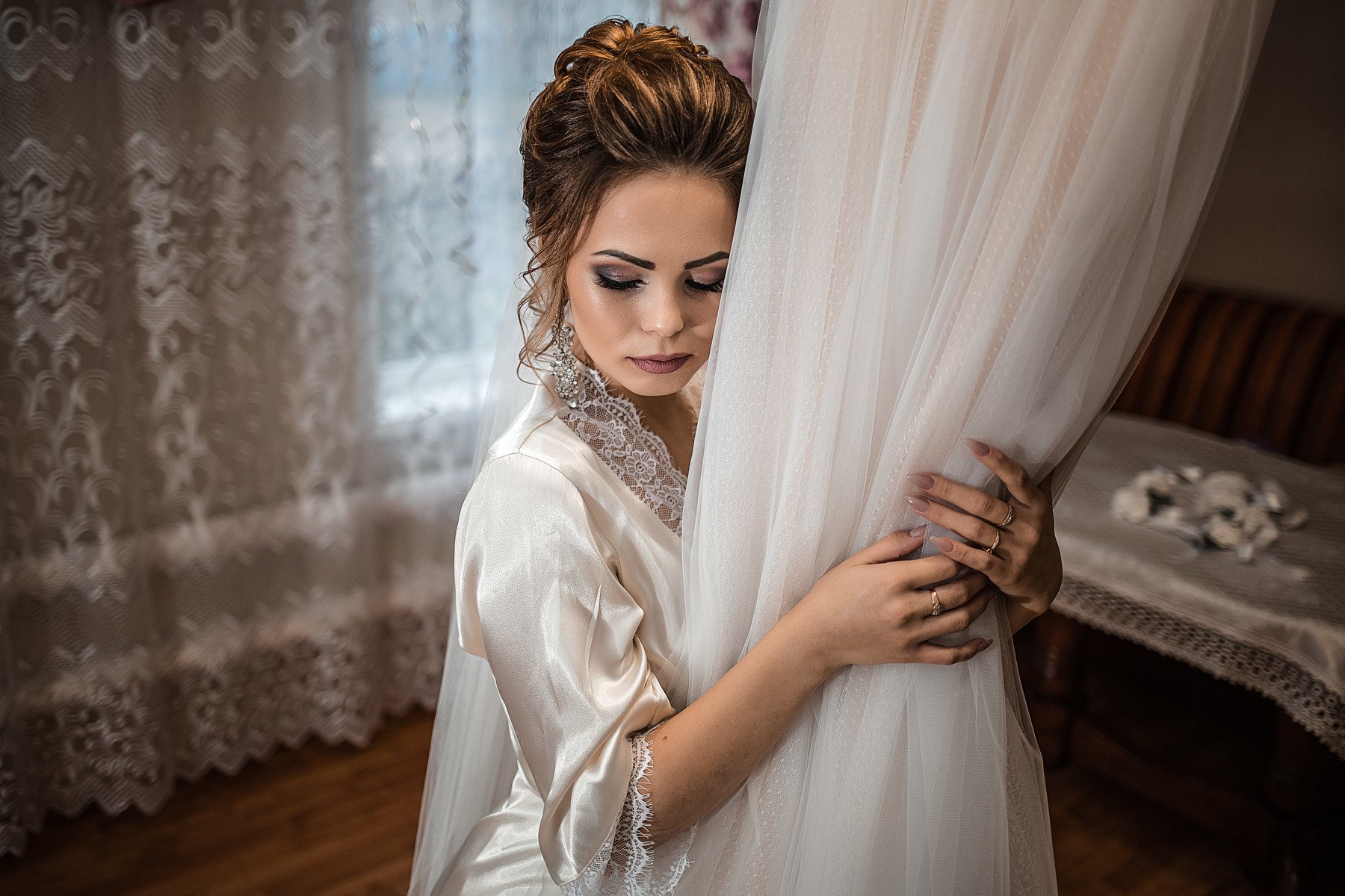 свадьба, свадебная фотосессия, невеста, портрет, утро невесты, portrait, wedding, Владимир Васильев