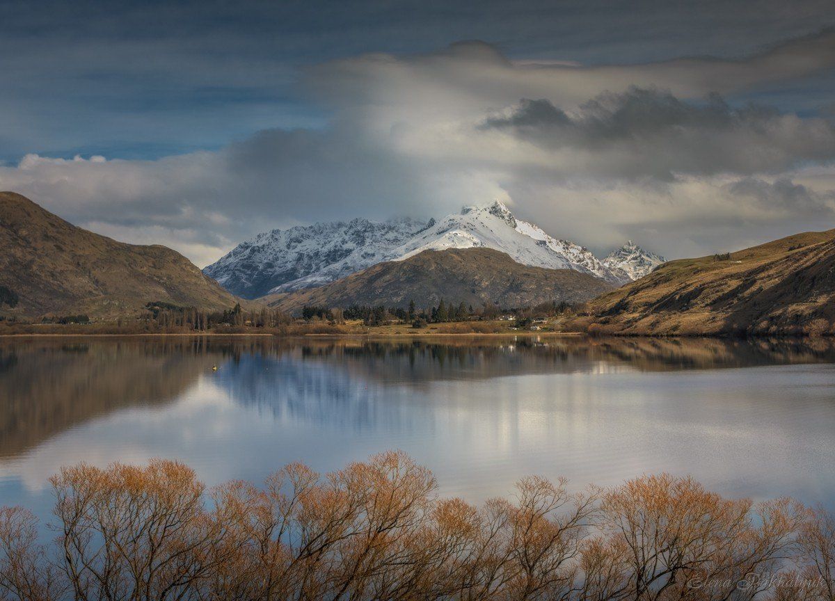 пейзаж,природа,горы,озеро,озень,зима,новая зеландия,фототур, Elena Pakhalyuk