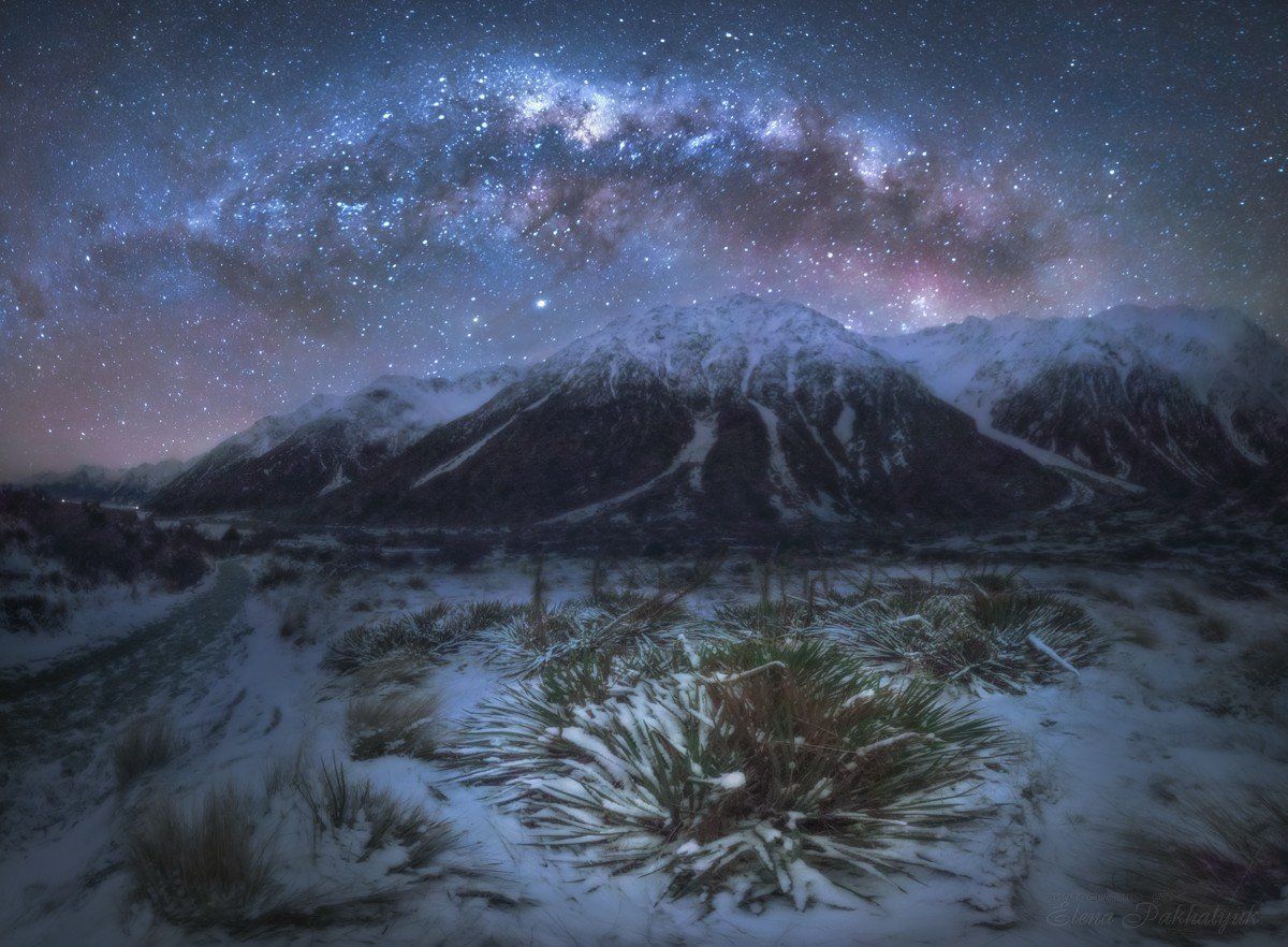 новая зеландия,фототур,природа,ночь,млечный путь,ночной пейзаж, Elena Pakhalyuk