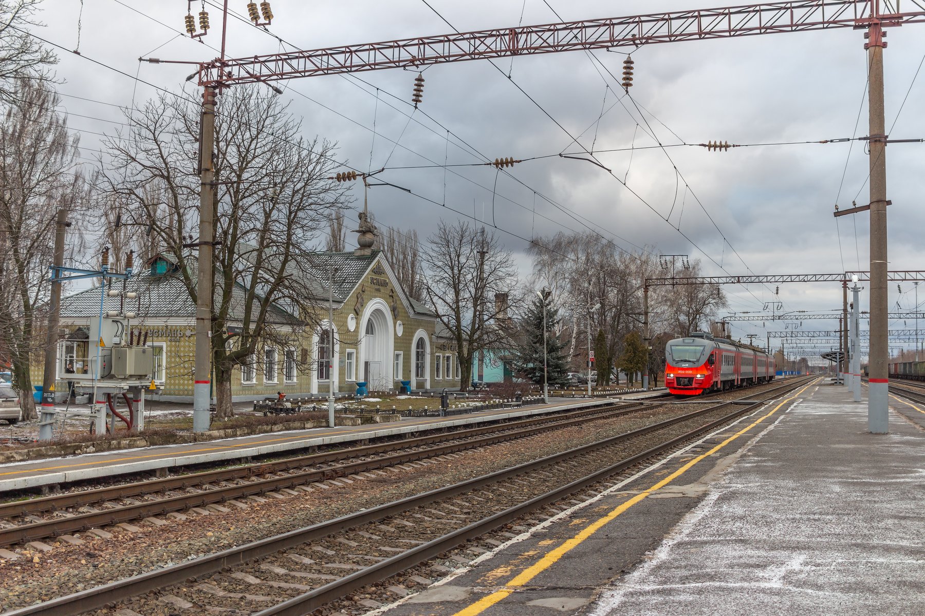 электричка, усмань, транспорт, липецкая область, городской транспорт, город, вокзалы, Руслан Востриков