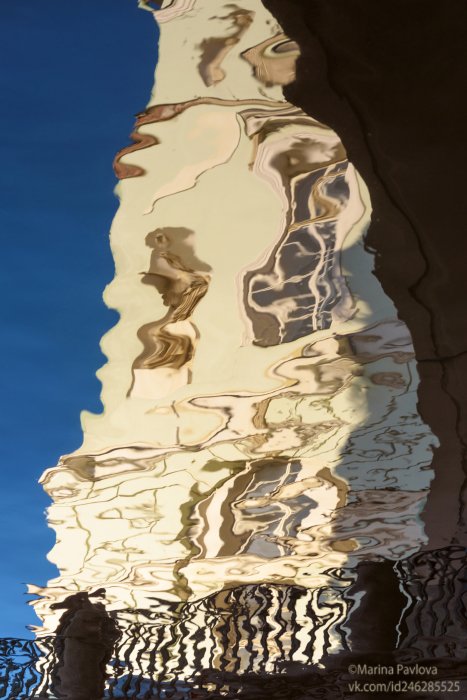 акваабстракция, абстракция, отражения на воде, парейдолия, санкт-петербург, город, Марина Павлова
