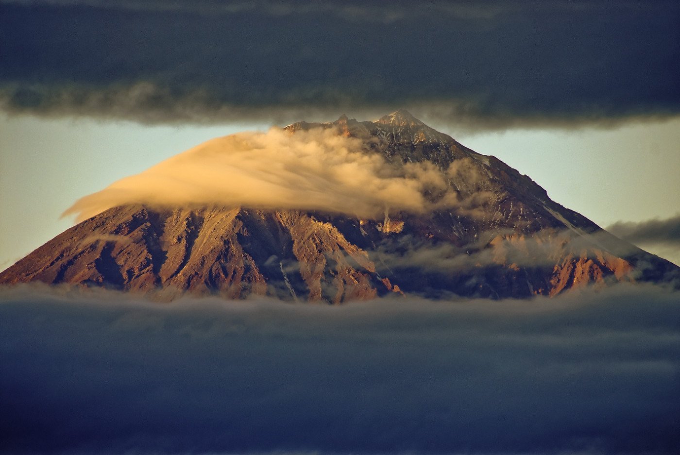 корякский, вулкан, пейзаж, туман, фото, камчатка, Karasev Pavel