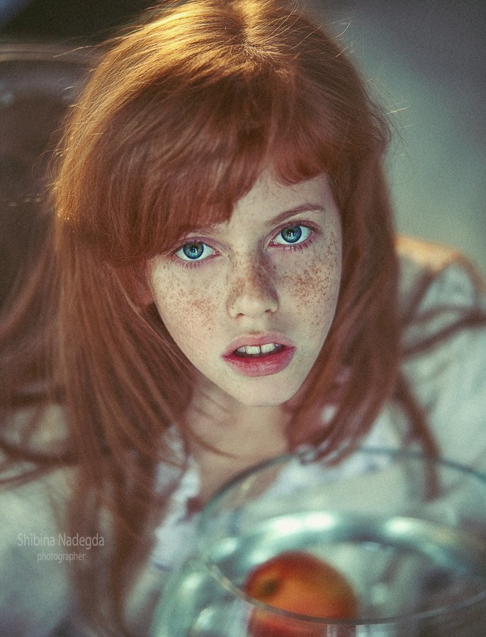 Cute Freckled Redhead