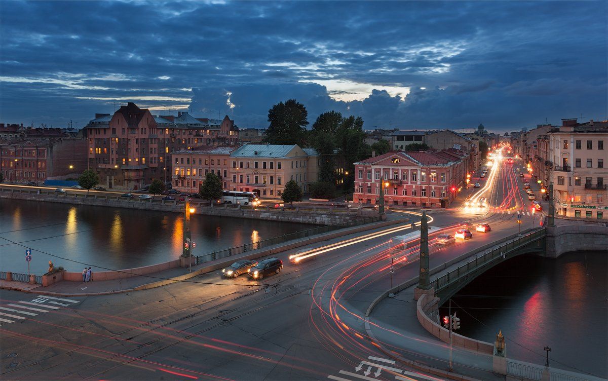 Санкт-Петербург: Египетский мост. Фотограф Alex Yurko