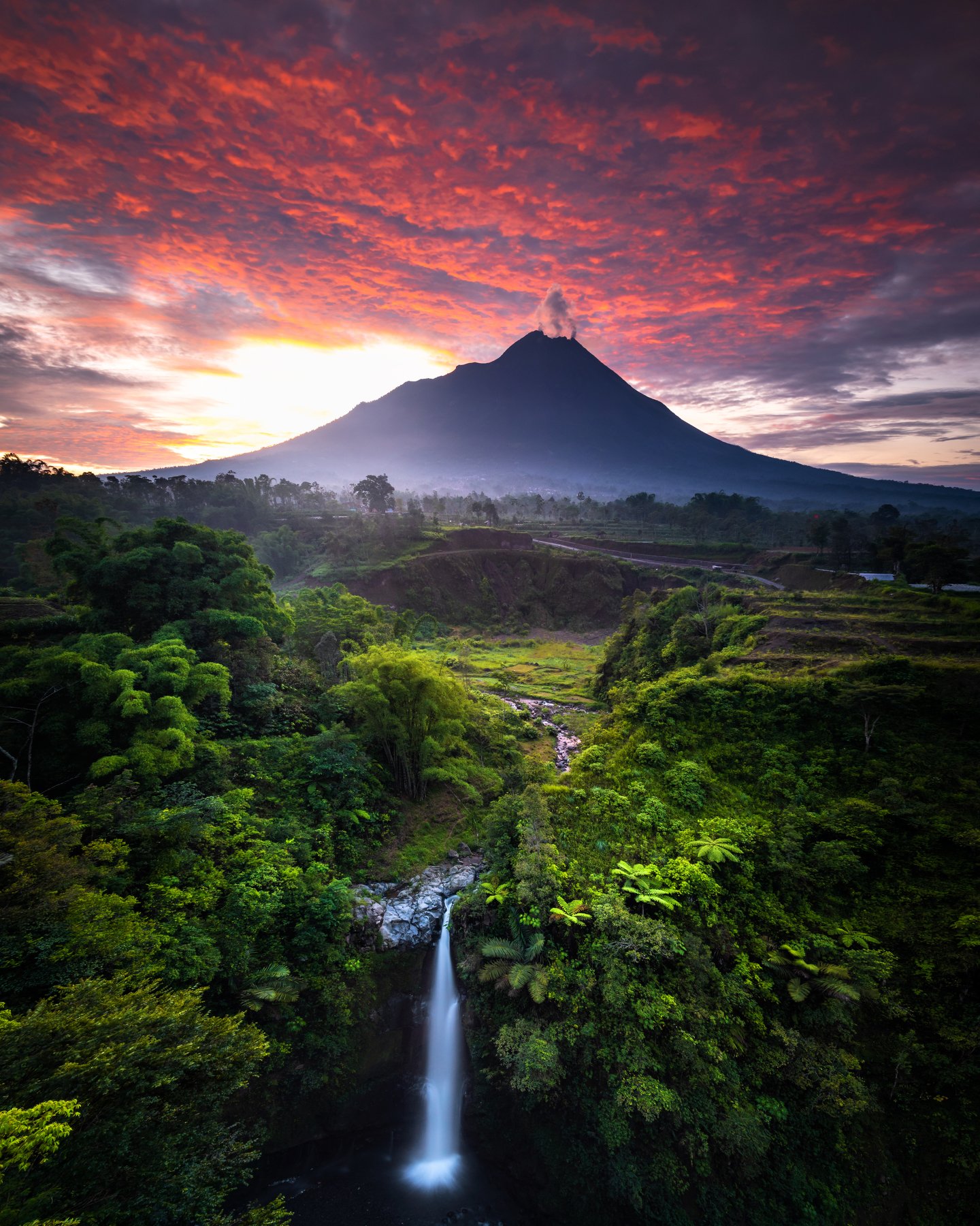 #landscape #indonesia #kedungkayang #sunrise #merapimount #centraljava #java, Wasiun Alim Ahmad