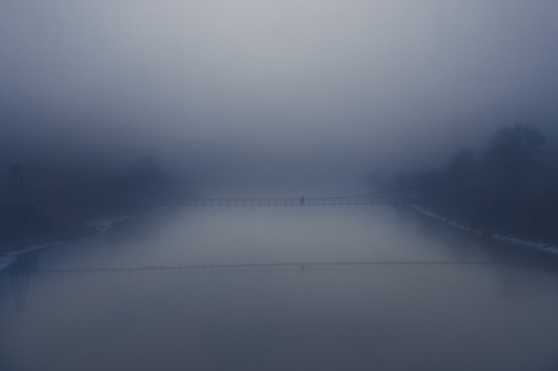 туман, река, вода, Дмитрий Демидов