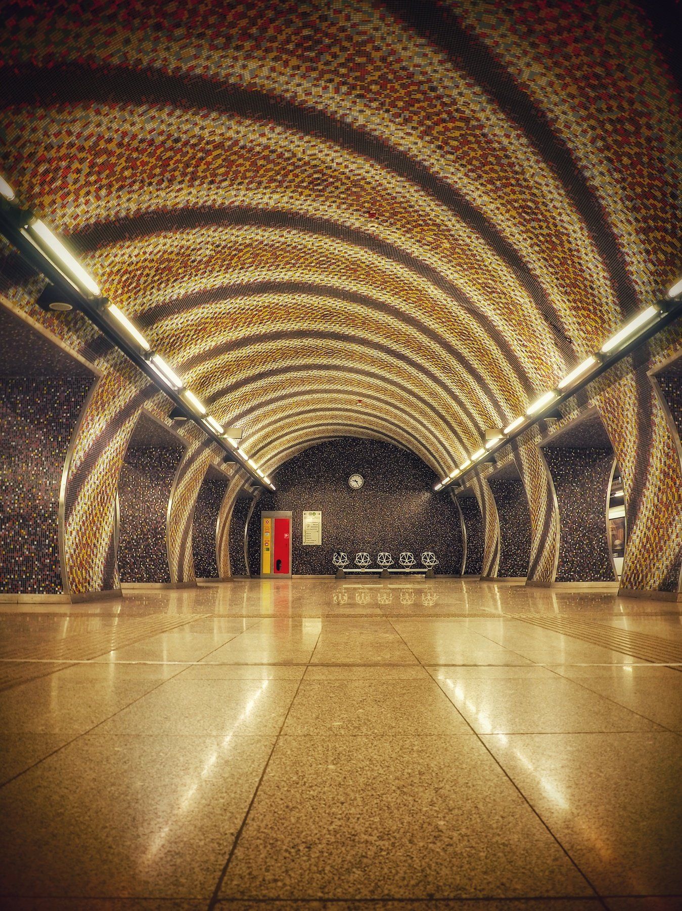 architecture, budapest, hungary, underground, metro station, urban, city, photography, citylife, Adrian Eperjessy