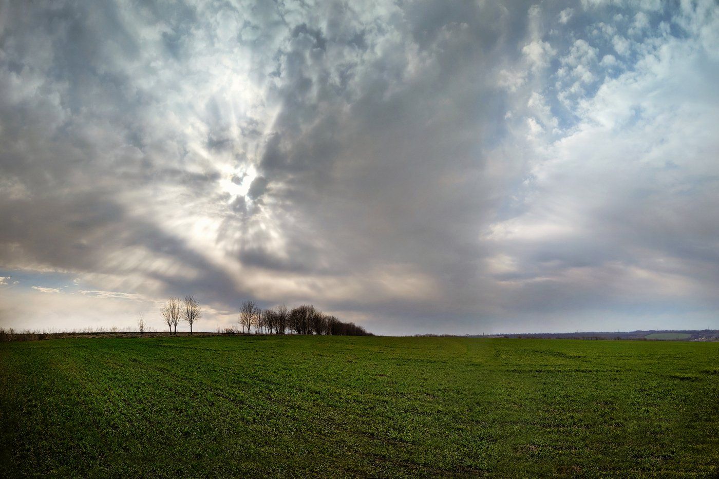 весна,март,небо,облака,пейзаж,поле,landscape,sky, Сергей Богачёв