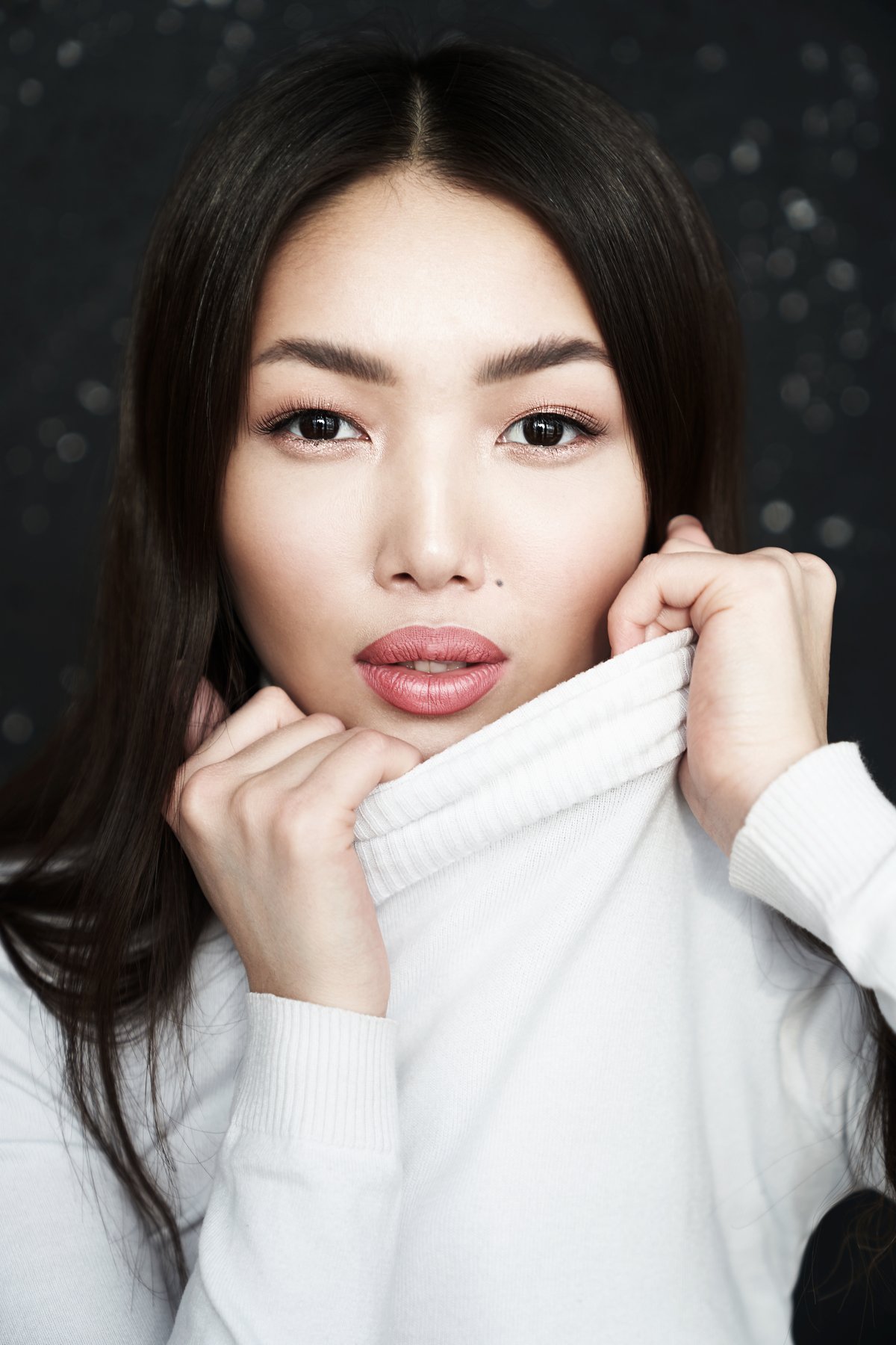 модель, азиатка, красивая, девушка, портрет , Дарья Комарова