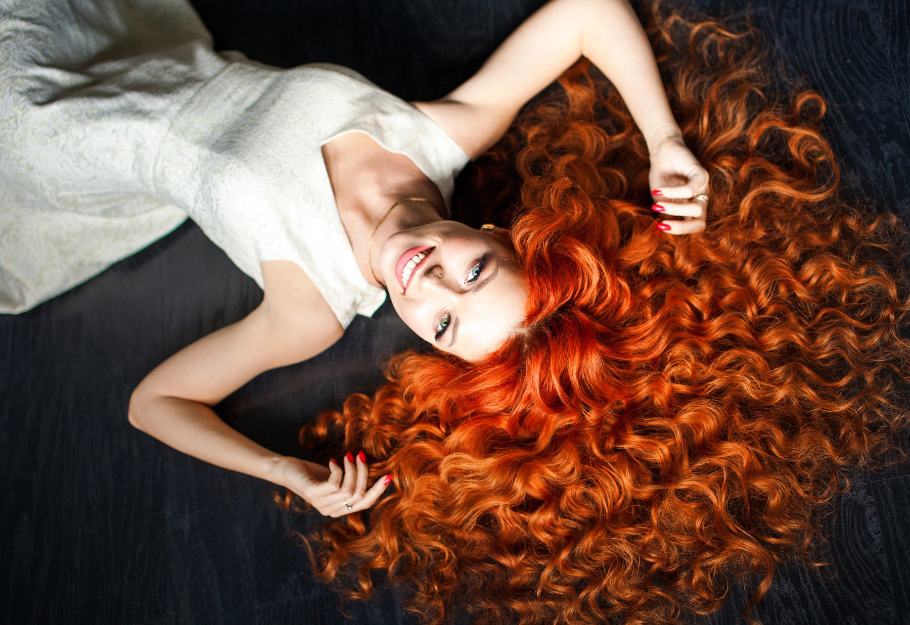 red, red hair, orange, curls, hairstyle, girl, beautiful, freckles, Sunny, spring, sun, dandelion, model, smile, bright smile, beauty contest, beauty,, Фомина Екатерина