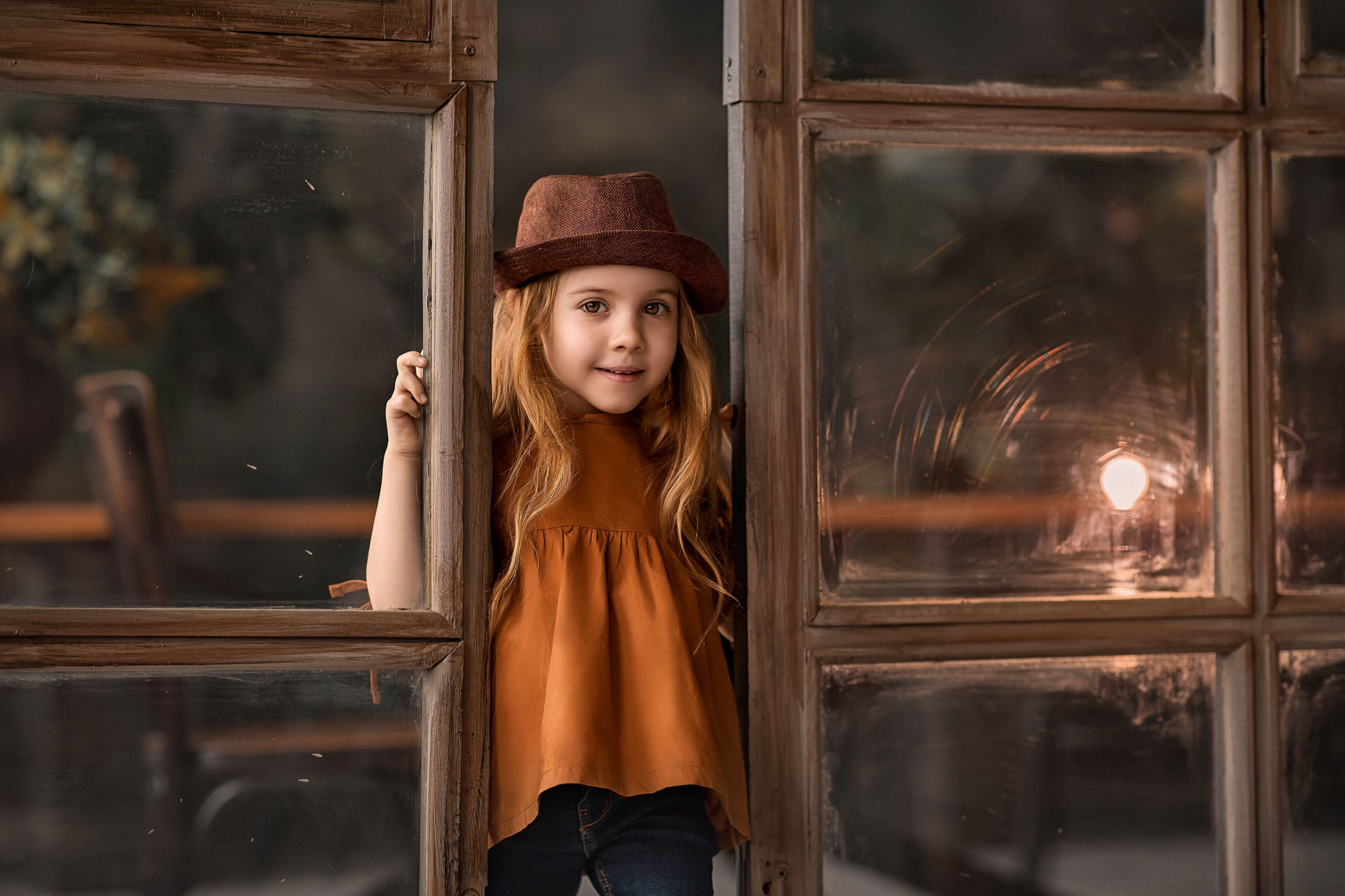детская фотография, детский портрет, за стеклом, Александра Пименова