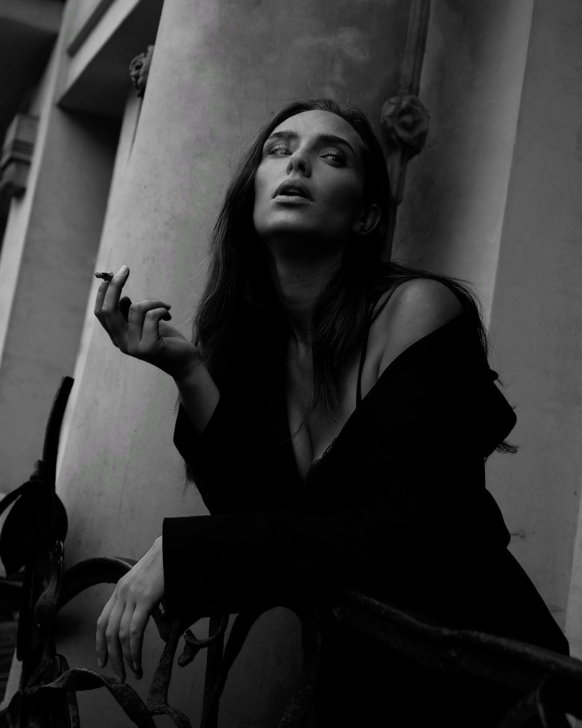 femmefatale, women, sex, cigarette, smoke, Polina Malykhina