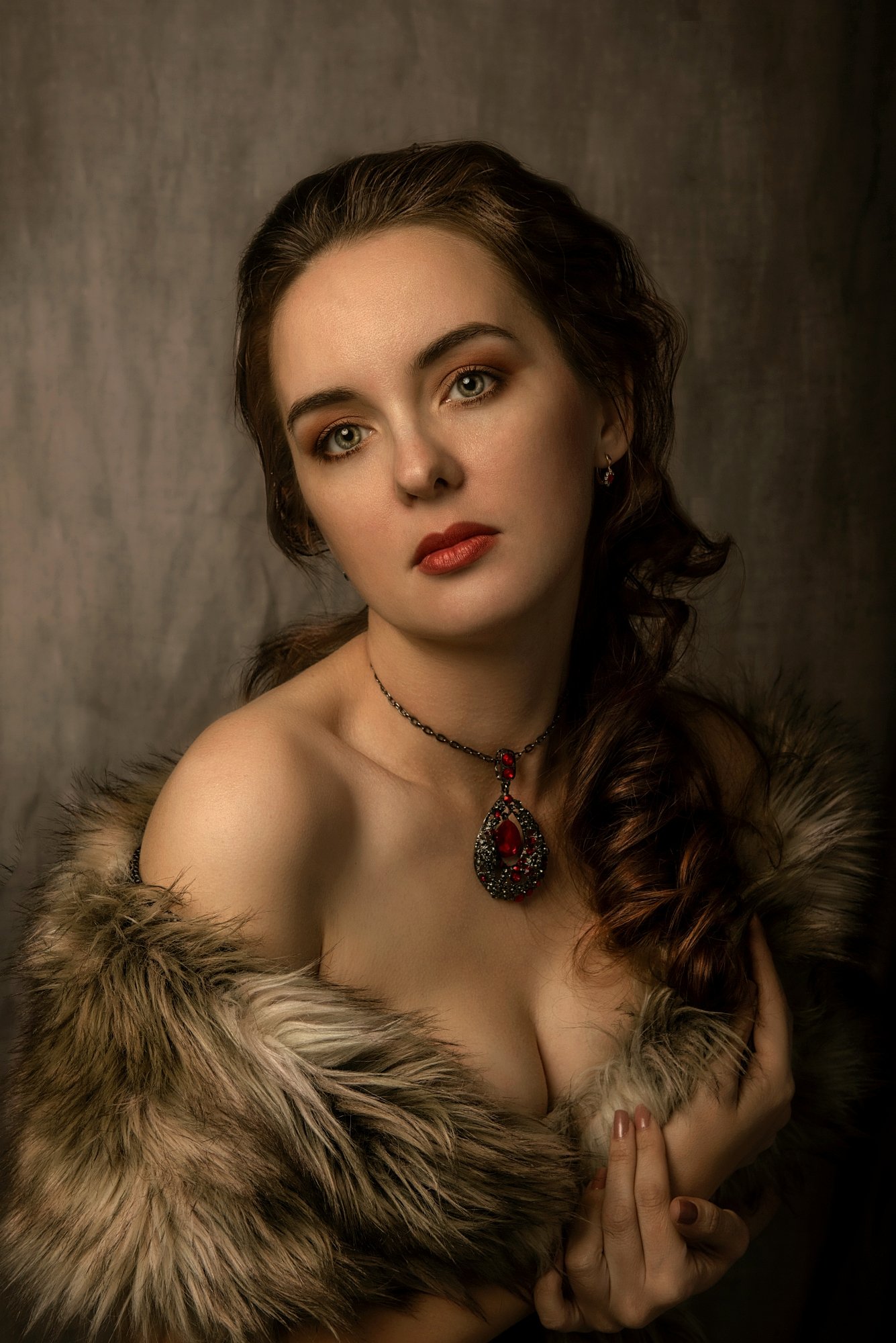 девушка портрет винтаж артфотография женскийпортрет, Андрей Володин