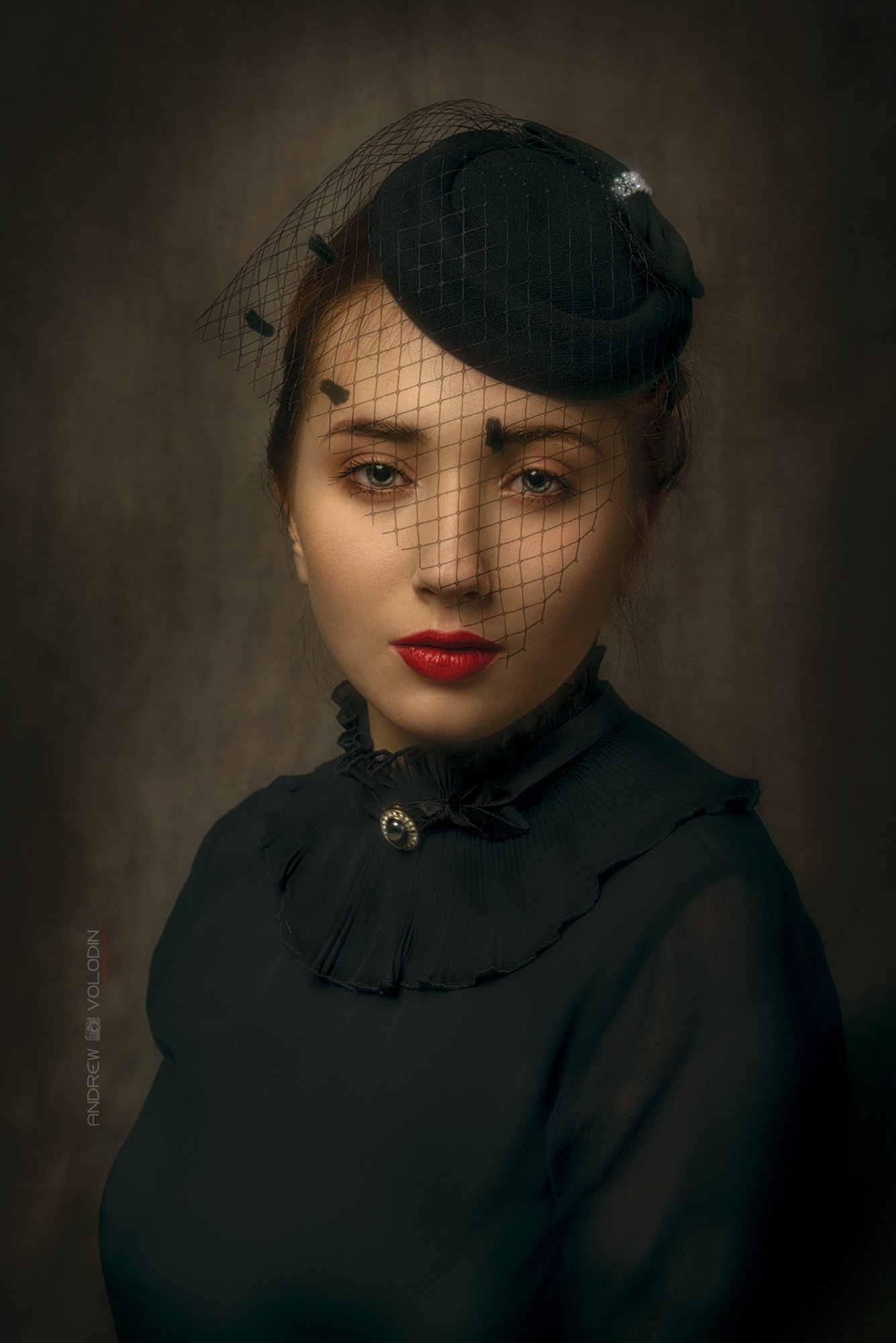 девушка портрет незнакомка жтвопись картина, Андрей Володин