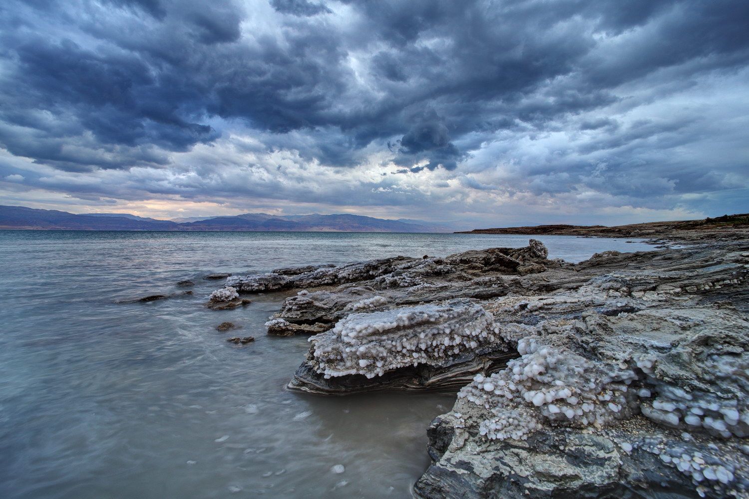 мертвое, море, небо, пейзаж, соль, dead sea, yām ha-melaḥ, Sergii Markov