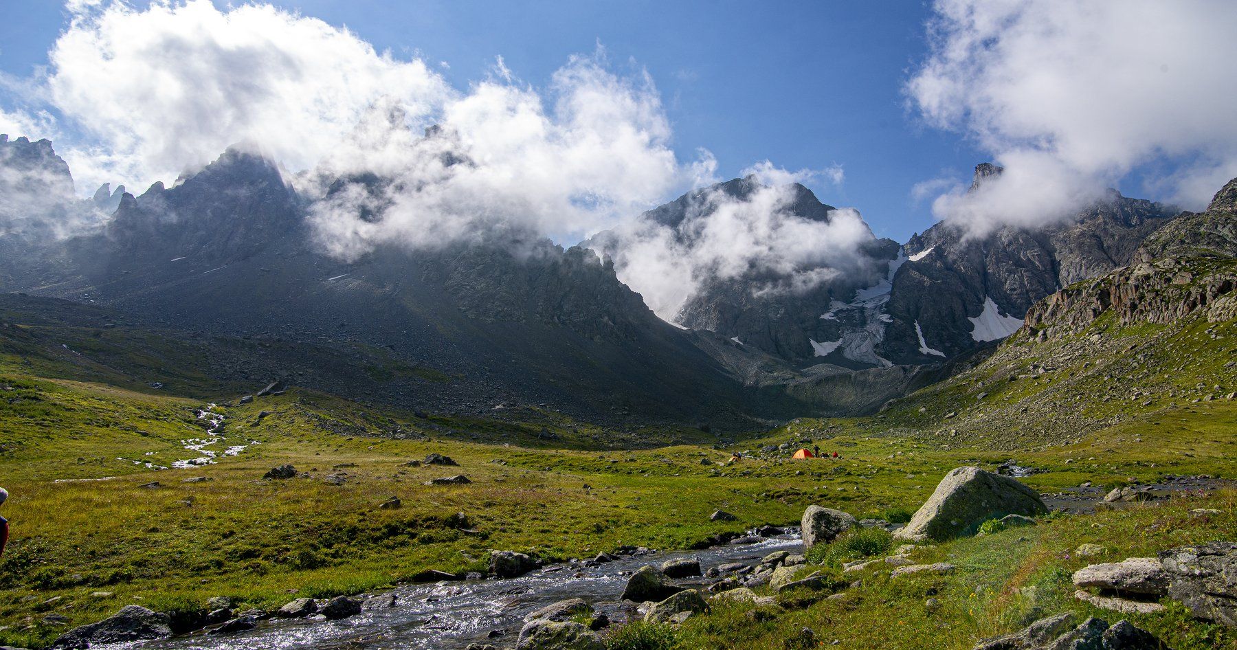 rocks,clouds,sky,,snow,mountains,, mehmet enver karanfil