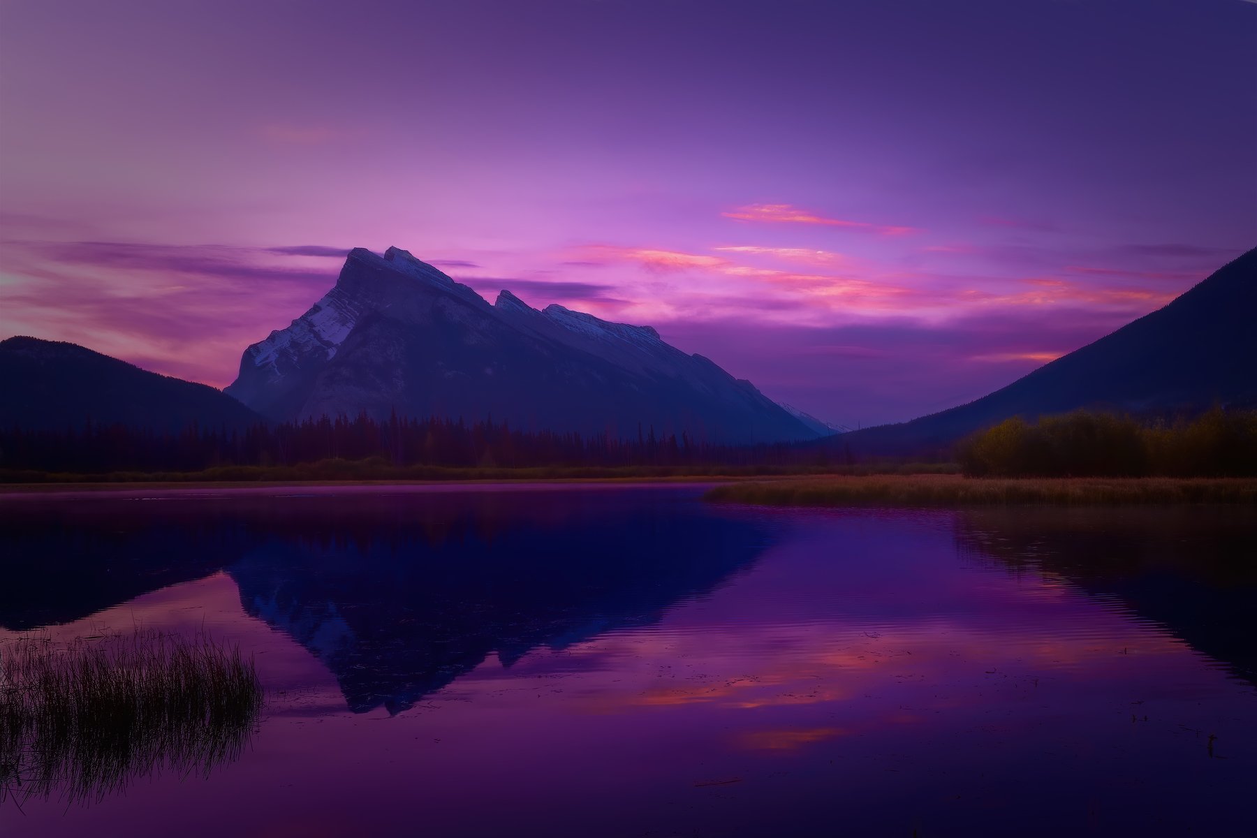 mountain, water, color, Brian Adamson